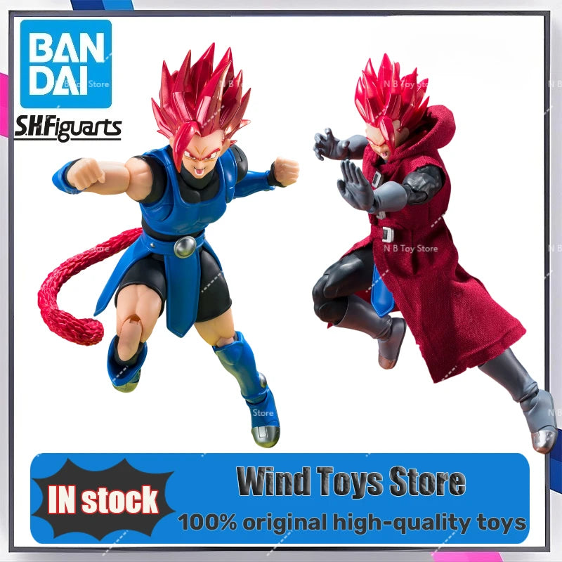 Original Figures of BANDAI SHFiguarts DRAGON BALL LEGENDS Jeffrey PVC Anime Action Figures Model Toys