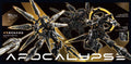 ALL INCLUSIVE FULLSION 1/100 Black Apocalypse Assembly Model Kit Alloy Skeleton Action Figures Original Mech Toy Ornament Gift