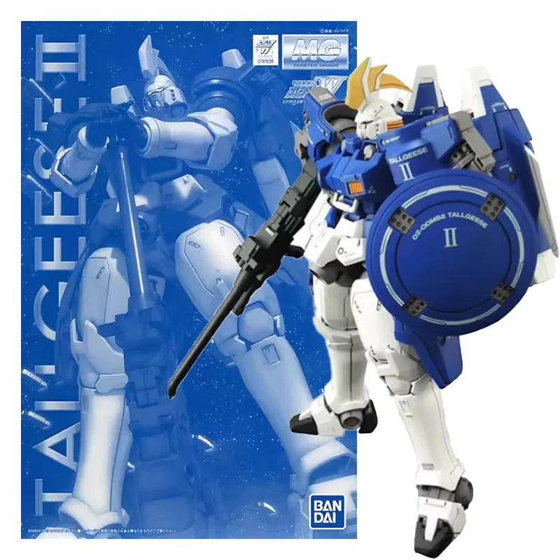Bandai Genuine Gundam Model Kit Anime Figure MG OZ-00MS2 Tallgeese Ⅱ Collection Gunpla Anime Action Figure Toys for Children