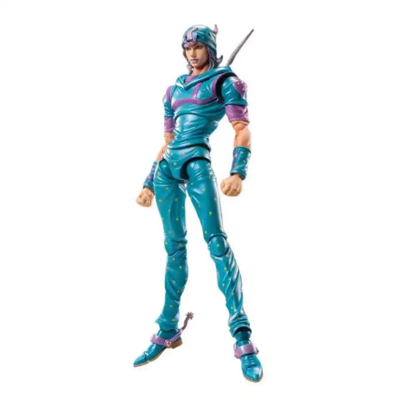 Medicos JoJo's Bizarre Adventure Johnny Joestar Action Figure Anime Model Trendy Toys Desktop Doll Collectibles