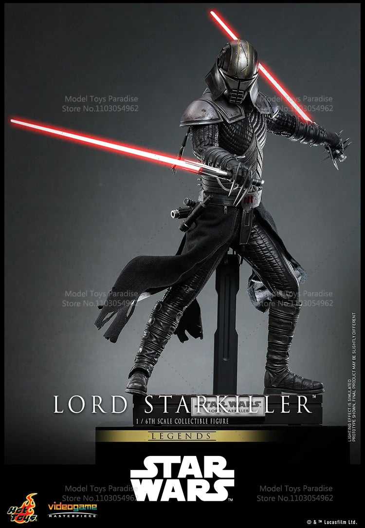HOTTOYS HT VGM63 1/6 Scale Lord Starkiller Action Figure Star Wars Collectible 12 Inch Full Set Soldier Model for Men Gifts
