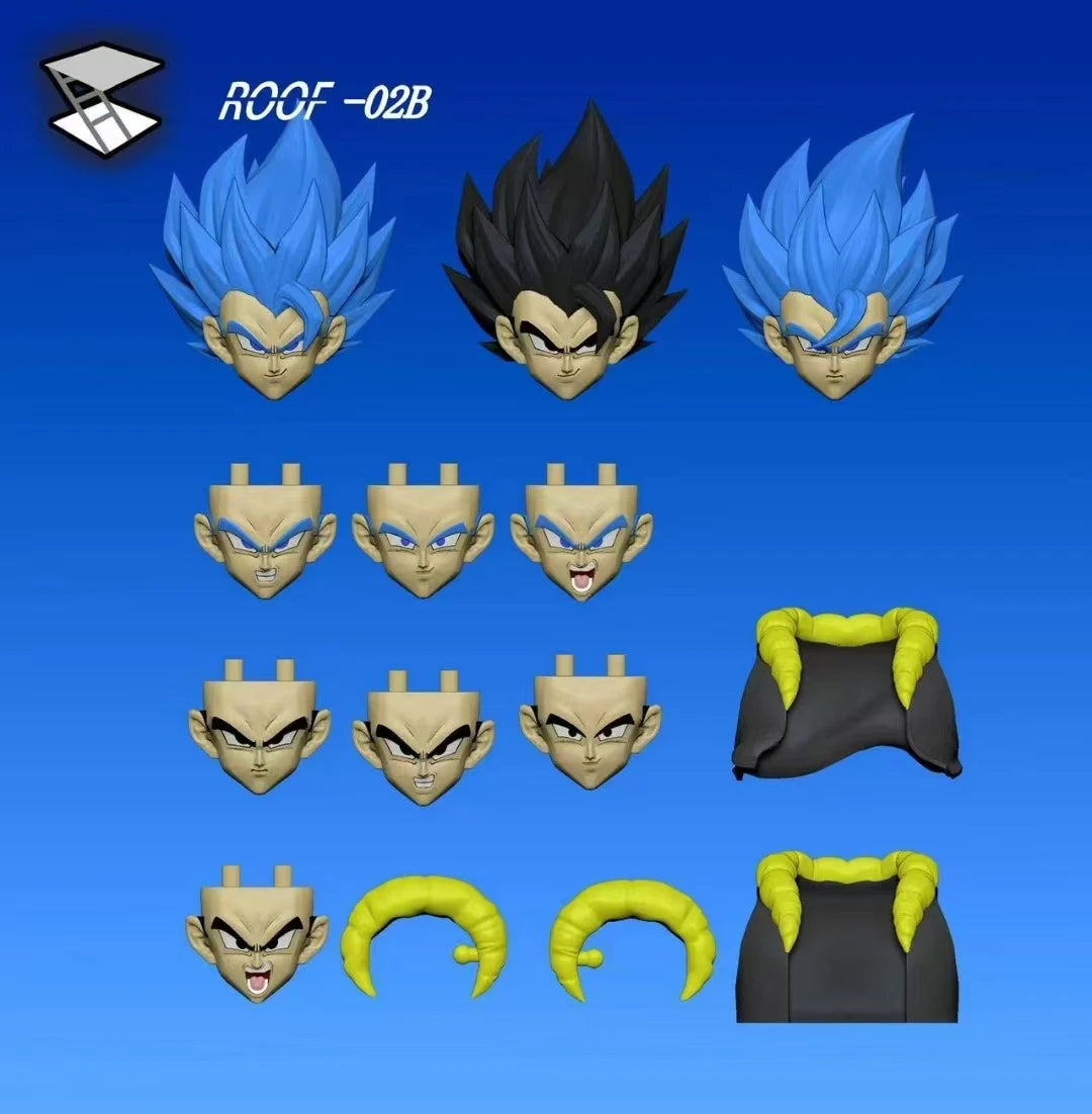 In Stock KAMIONE Tonsenarttoys Dragon Ball Z SHF Super Saiyan Blue Son Goku Vegeta Gogeta  Action Figures Models Kids Toys Gifts