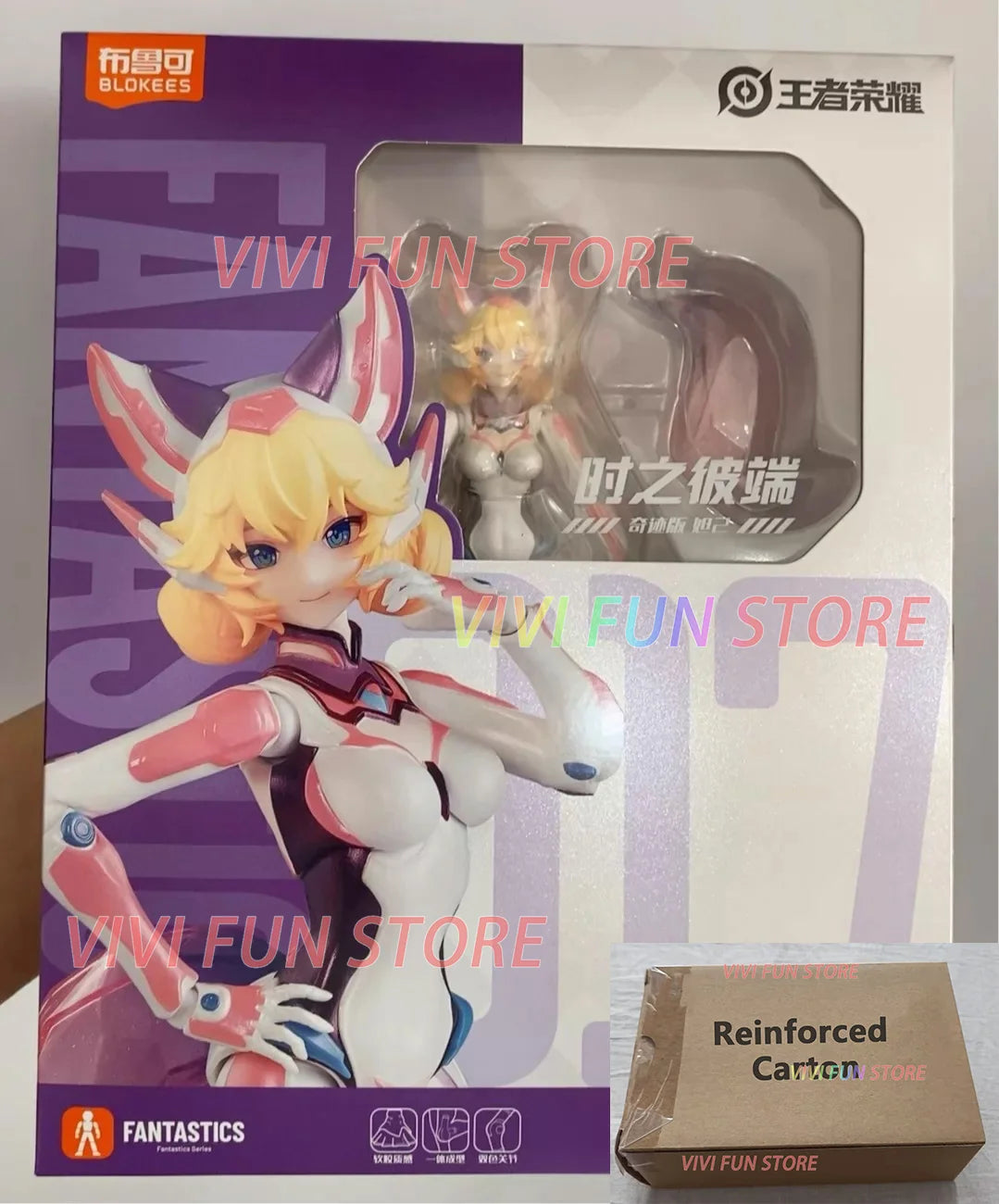 In Stock Originate FANTASTICS DaJi ShiZhiBiDuan Honor of Kings Assembling Movability Mooel Toys