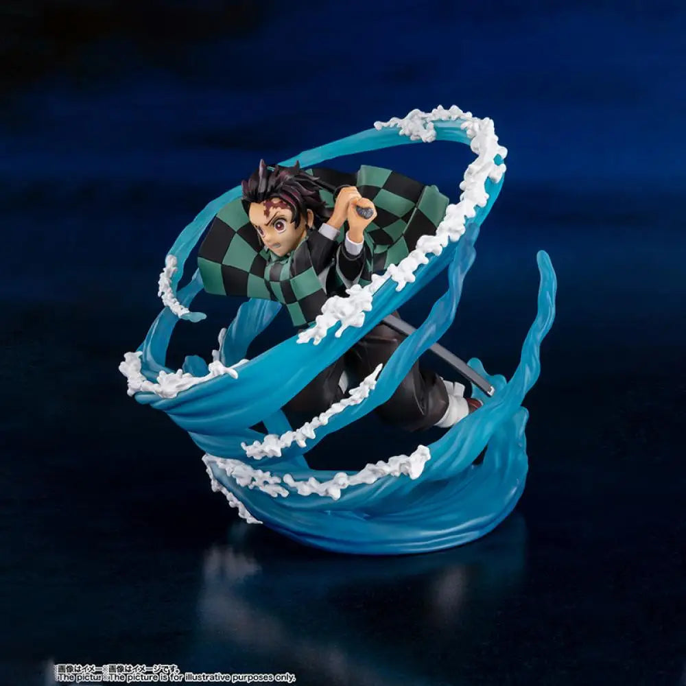 Bandai Genuine Kamado Tanjirou Breath of water Figuarts ZERO Demon Slayer EXTRA BATTLE Anime Peripheral Doll for Collectors