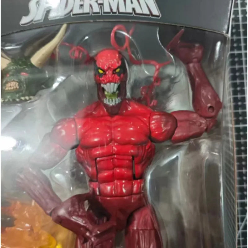 Original Hasbro MARVEL LEGENDS INFINITE SERIES SPIDER-MAN SPAWN OF SYMBIOTES Anime Figure Toy Collection Model