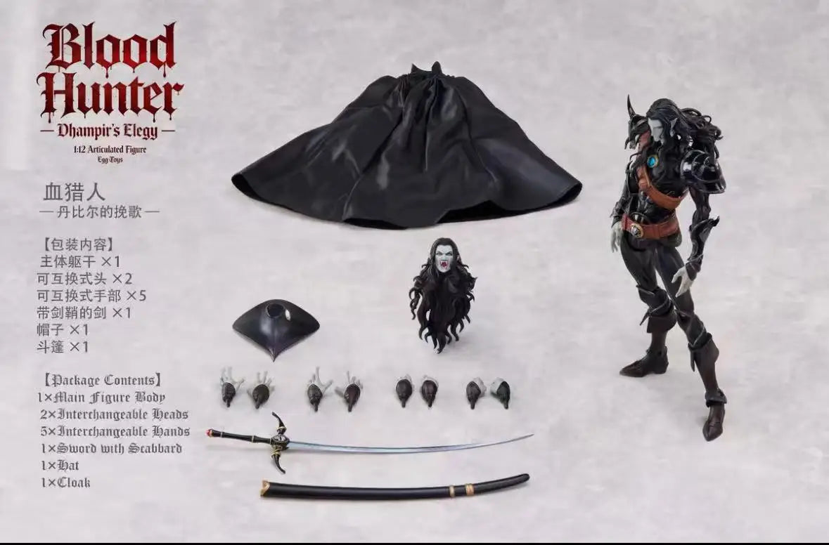 【Pre-Sale】 Egg Toys SP01 Blood Hunter Dhampir's Elegy 1/12 Action Model Collectible Figure Toys