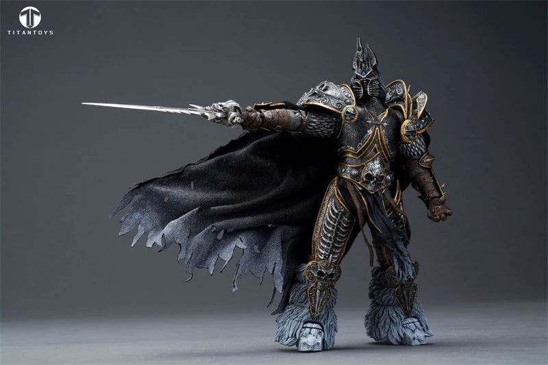 【Vorbestellung】TITAN Toys Arthas Prinz Dead King Frost Knight TT001 1/12 Actionfigur