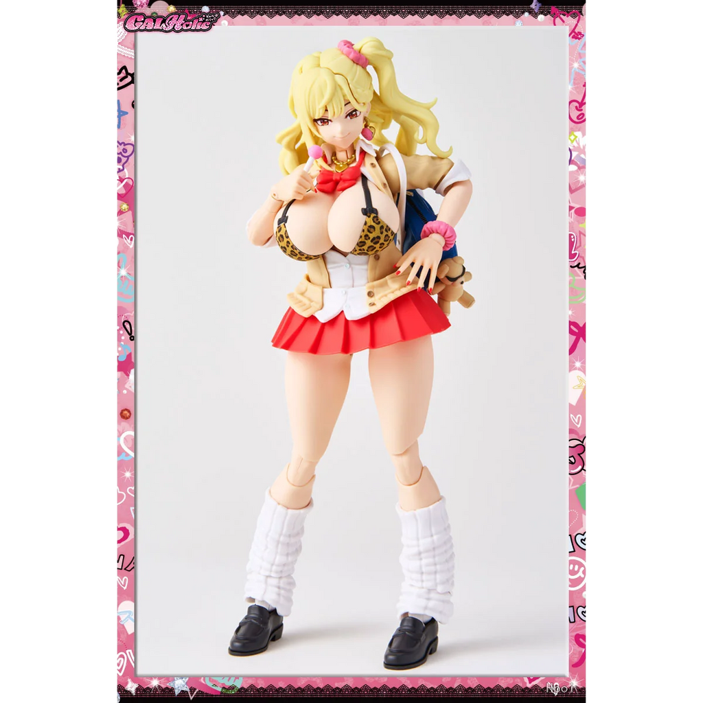 In Stock Genuine AMAKUNI GALHolic 1/10 Seven Star Robot Assembly Beautiful Girl Action Figure Model Toys Ornament