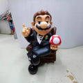 Фигура Super Mario Bros. Кръстникът, екшън фигурка Mario Puzo, фигурка играчки, колекция, модел 15,5 см, PVC гъба, подаръци за рожден ден