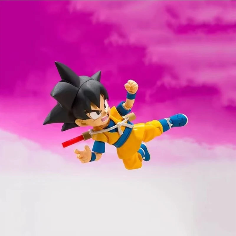 Original Bandai Genuine Figure Dragon Ball DAIMA Model Kit SHF Son Goku MINI DAIMA Collection Action Figure Model Toys Gifts