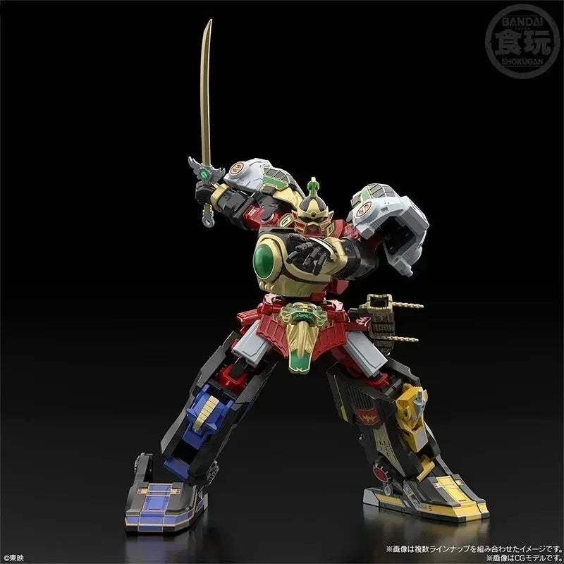 Spot SaleIn Stock  Bandai Anime Gosei Sentai Dairanger SHOKUGAN MODELING PROJECT SMP Assembly Mol Toys Action Figure Gifts KidsI