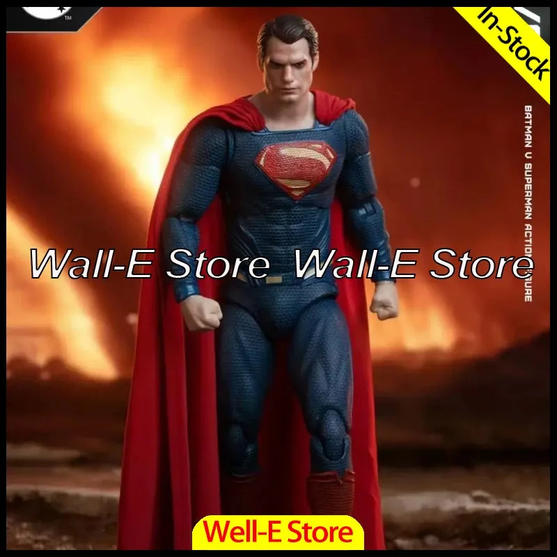 In Stock 24 hours delivery Genuine 1/9 Scale Fondjoy DC Hero Batman V Superman BVS Deluxe Set Anime Action Figure Model Movable
