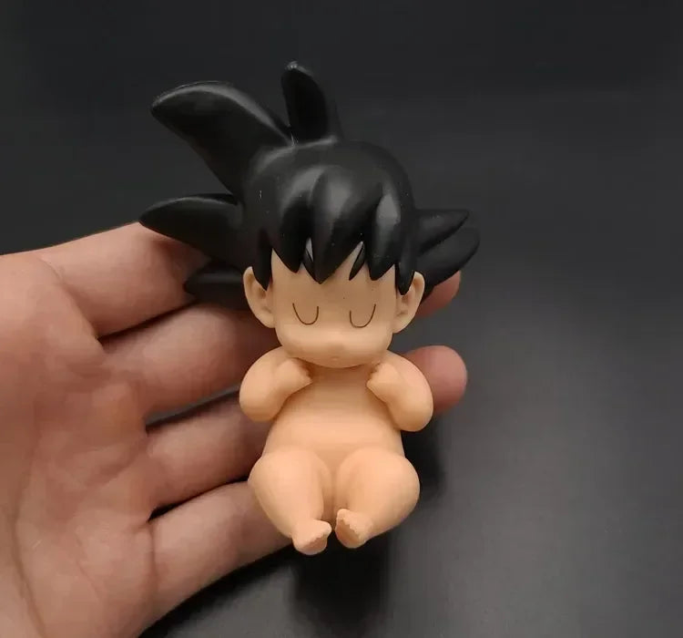 Dragon Ball Super Saiyajin Goku Vegeta Raumkapsel Raumschiff Leuchtende Dekoration Modell Desktop Ornamente Sammlungen Spielzeug Geschenk