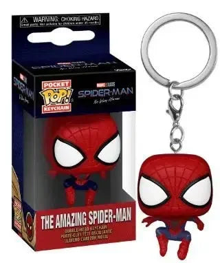 НОВО FUNKO POP Спайдър-Мен Спайдър-Гуен Зелен Гоблин Ловец на зомбита Спайдър Питър Паркър Мистерио Ключодържател Винилова фигурка Играчки