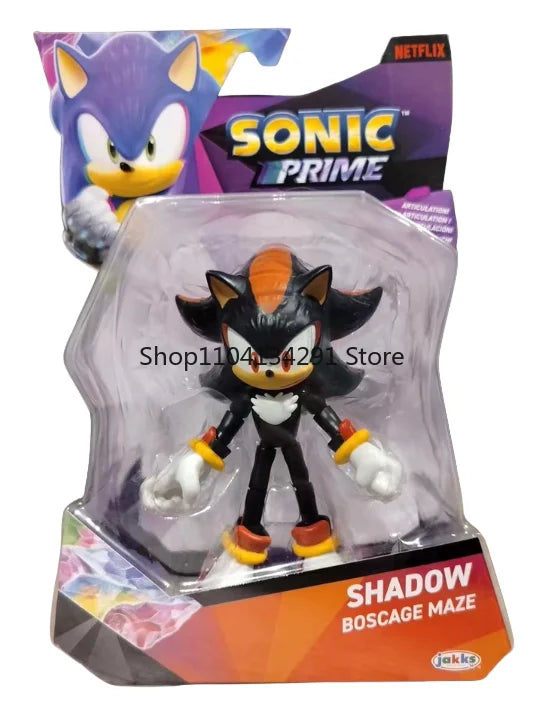 Original JAKKS Sonic The Hedgehog 5-inch Articulated Action Figure Collectible - Rare Birthday Gift for Kids