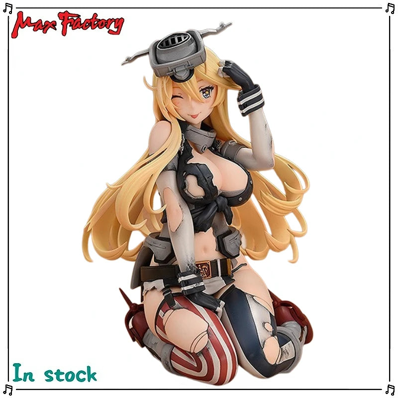 Original Max Factory Fleet Collection Iowa Anime Figures Models Toys Gifts Collection