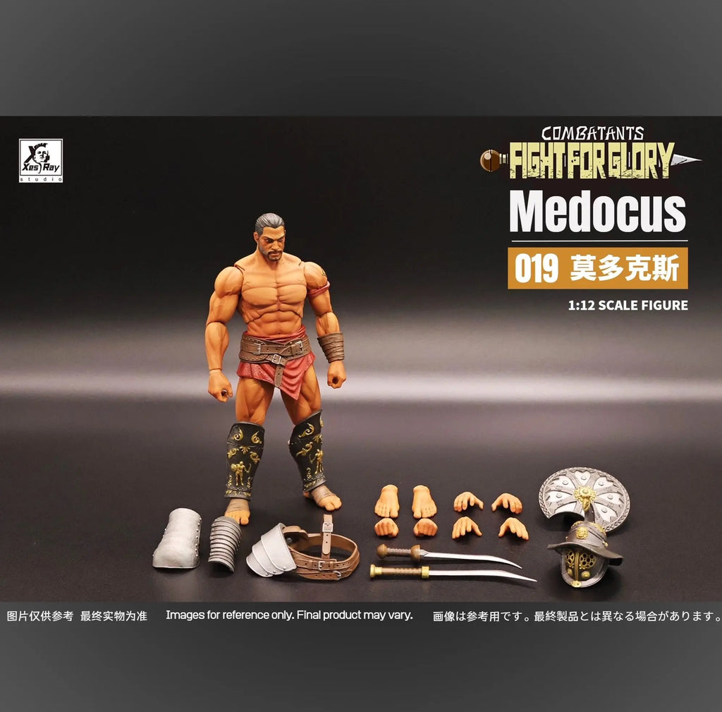XesRay 1/12 Scale Gladiator Glory Battle 6 Pomodoros With Replaceable Hand Shape Full Set For 6inchs Action Figure Model Toys