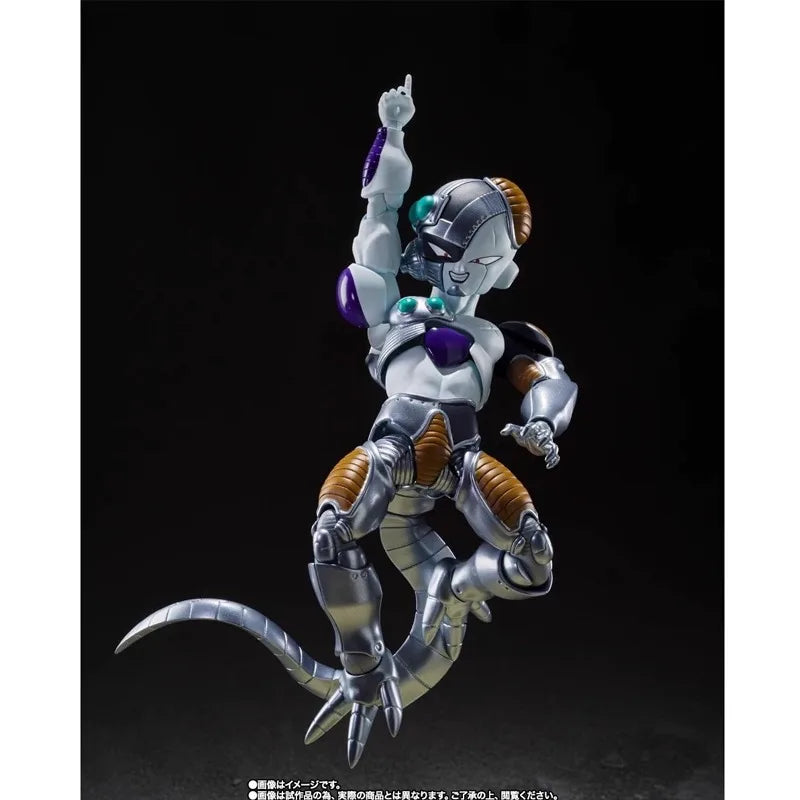 Fast Shipping Bandai Anime SHF DRAGON BALL MECHA FRIEZA Original Model Toy Action Figure Collectible Ornament Children Christmas