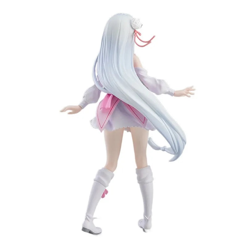 In Stock Genuine Good Smile Company Re:Zero Kara Hajimeru Isekai Seikatsu Memory Snow Emilia Pop Up Parade Memory Snow Ver
