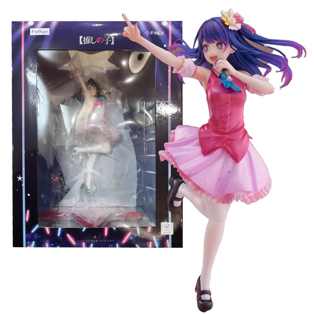 26CM Anime Oshi No Ko Hoshino Ai Figure Flower Fairy Ver Mushoku Tensei  Anime Model Toys Gift Doll Collection Decoration PVC