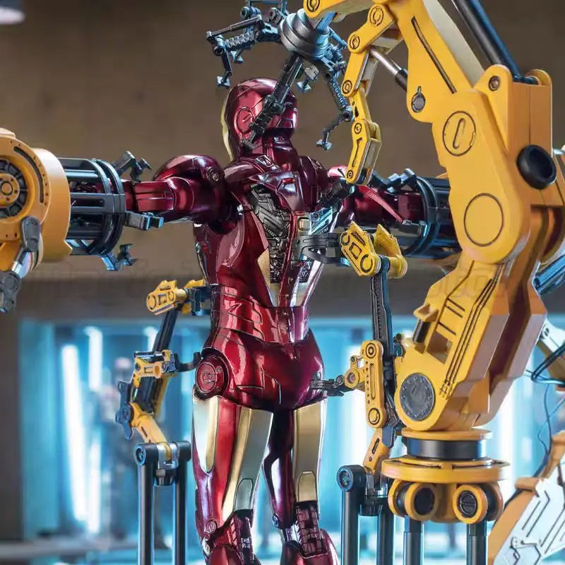 【MT】ZD TOYS Marvel MK4 MARKIVSUIT-UP GANTRY 1OTH-ANIVERSARYSERIES 1/10 Action Figure Toy Collection