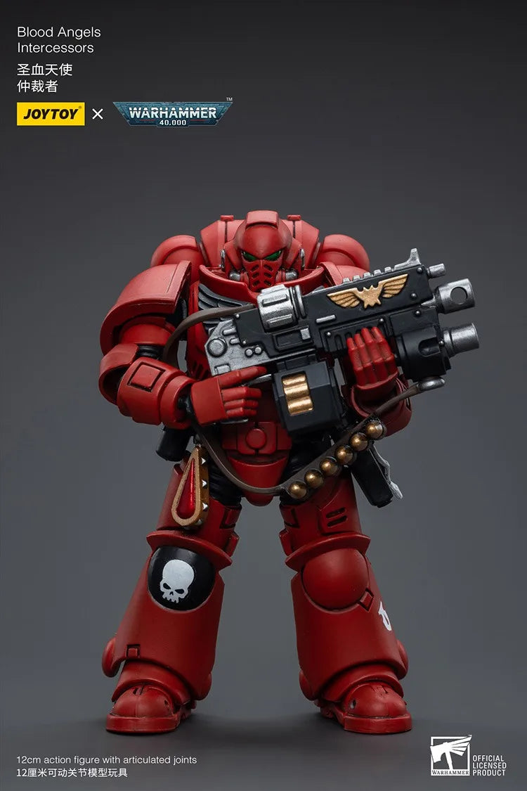 JOYTOY Warhammer 40K Imperial Fists Intercessors Blood Angels Intercessors Ultramarines Intercessors Actionfiguren Puppenspielzeug