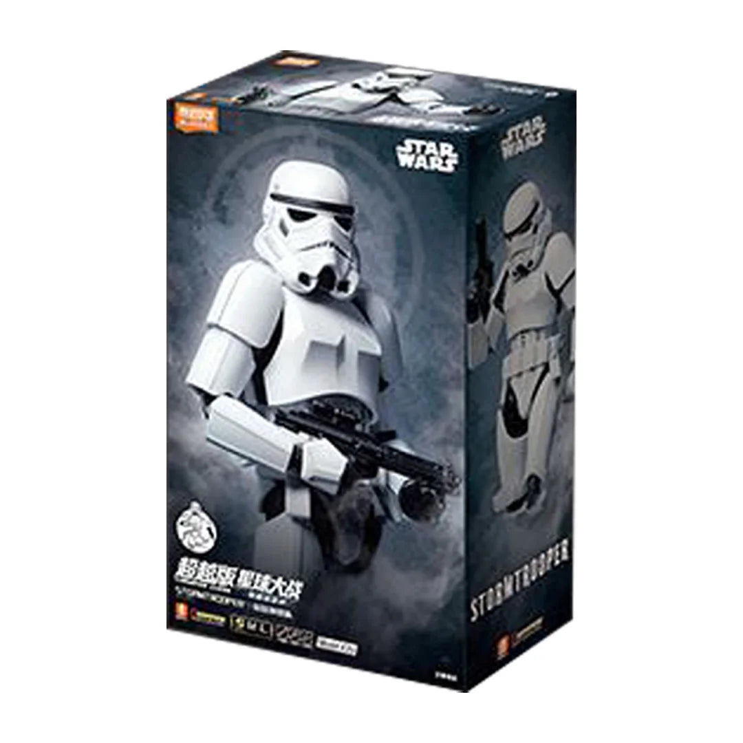 New Blokees Star Wars Darth Vader And Stormtrooper Action Figures Champion Class Mandalorian Assembly Model Collection Toy