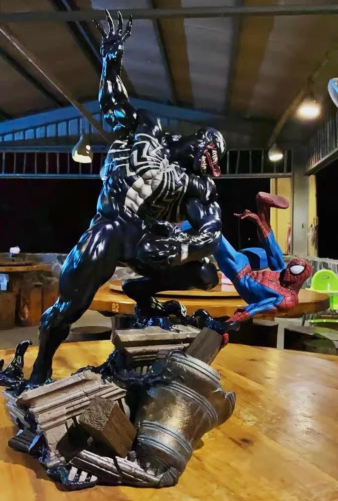 Sideshow No Way Home Movie Figure Spider-Man Venom Peripheral Resin Model Collect Statue Desktop Decoration Ornaments Gifts Toys