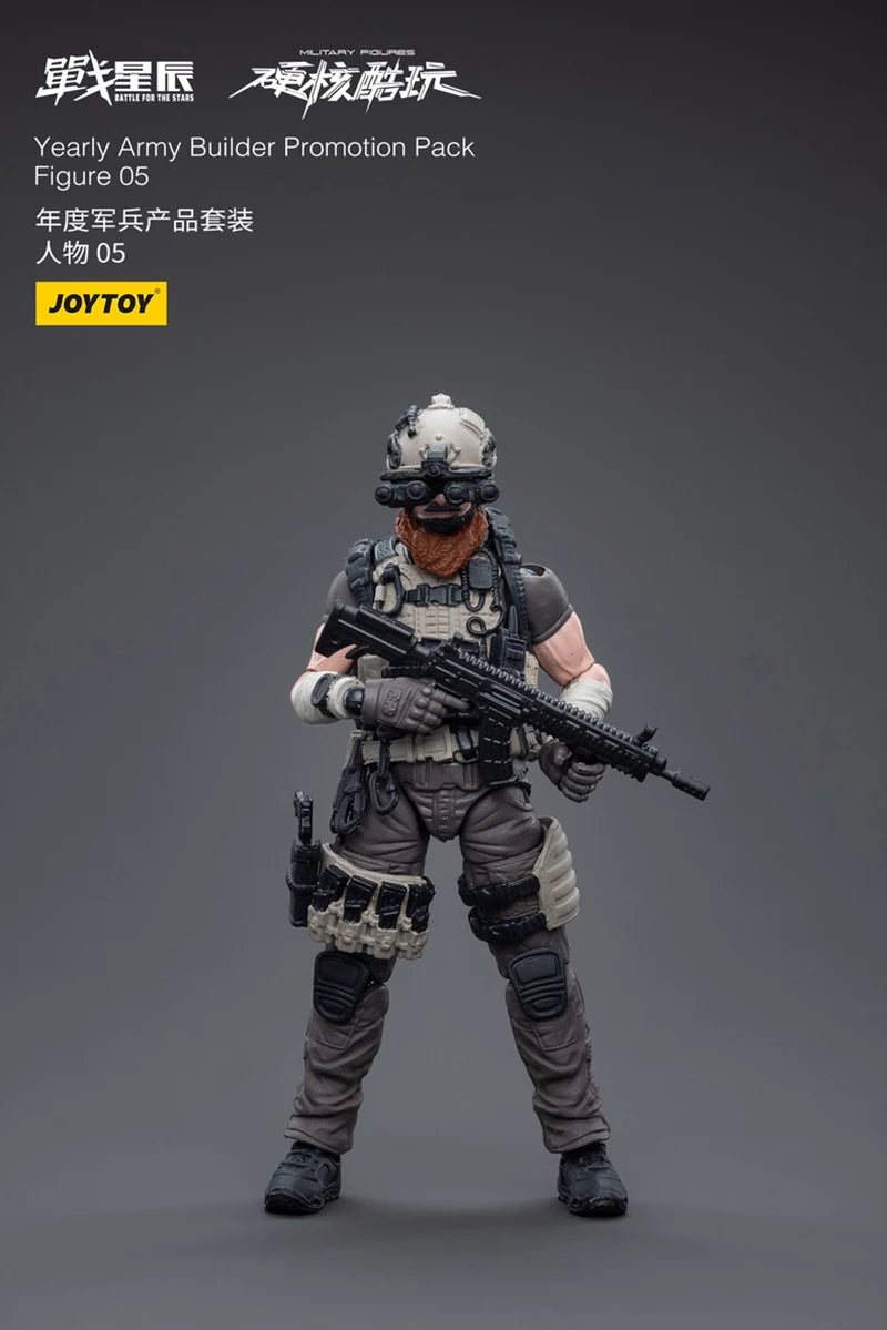 in Stock JOYTOY 1/18 10.5cm Action Figures Yearly Army Builder Promotion Pack Anime Collection Model