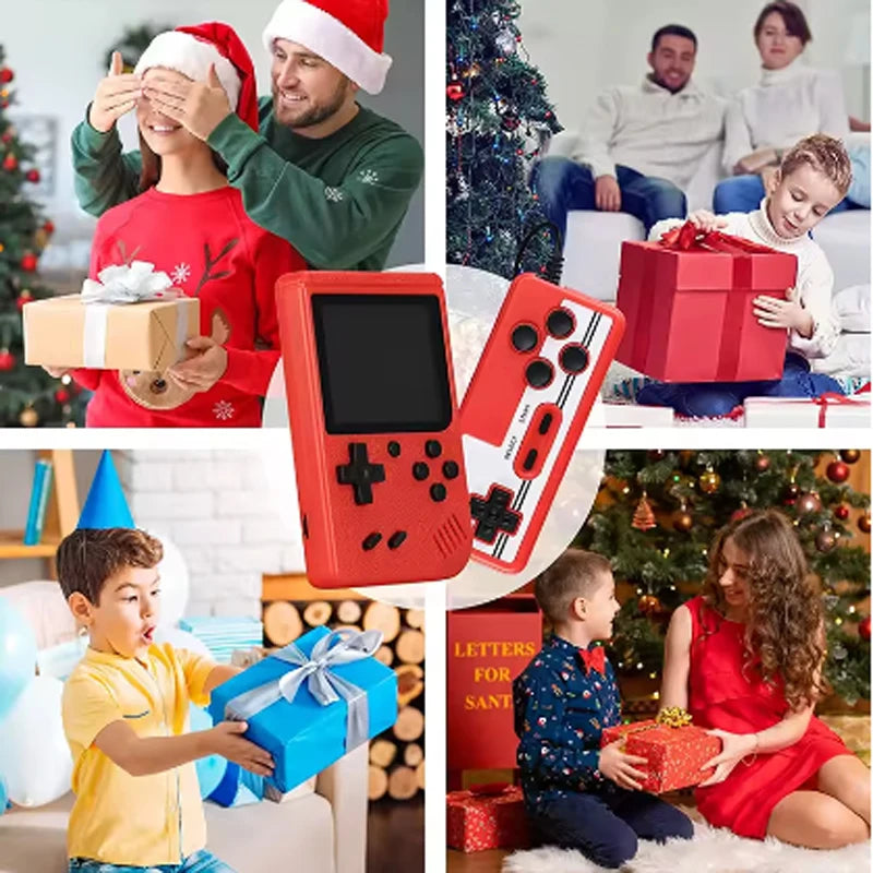 500-in-One Classic Mini Handheld Console for Children and Students: A Nostalgic Macaron-Style Handheld Game Console