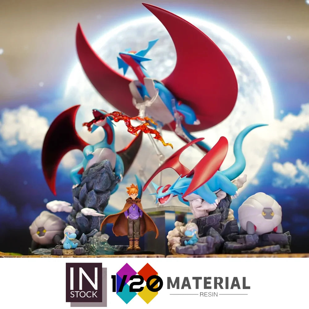 [In Stock]1/20 Resin Scale World [DOPAMINE] – Mega Salamence Huge Split3