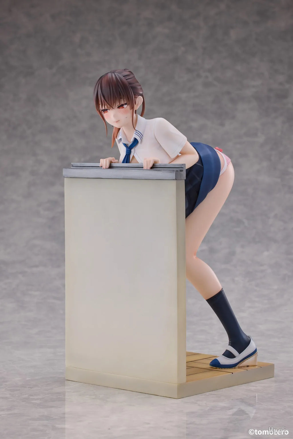 In Stock Original Vivify Oriko Holds Back Her Voice Riko Ogasawara 23cm Animation Decorative Statue Girl Gift Doll Collection