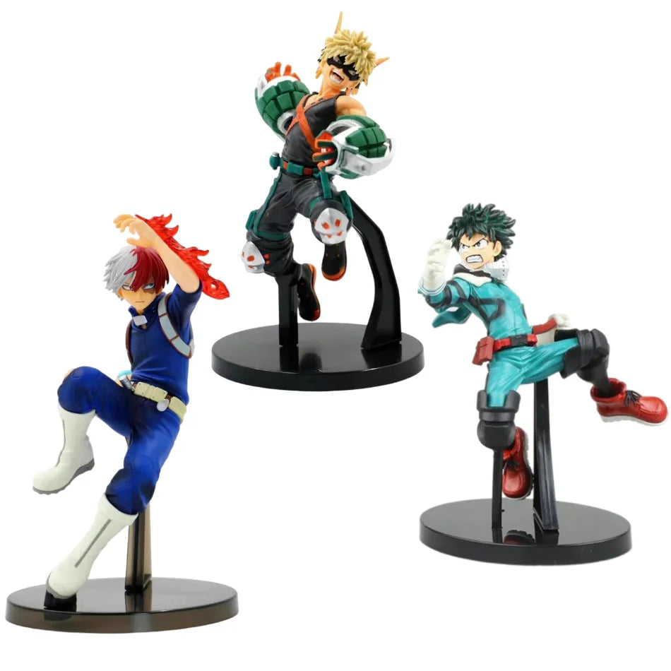 20cm Anime My Hero Academia Figure PVC Age of Heroes Figurine Deku Action Collectible Model Decorations Doll Toys For Children