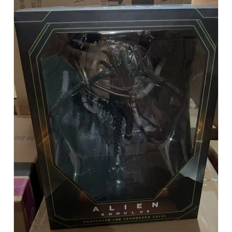 In Stock 100% Original Neca 51743 Alien Romulus Deluxe Suspended Lab Xenomorph XX121 7" Scale Anime Action Collection Figure Toy