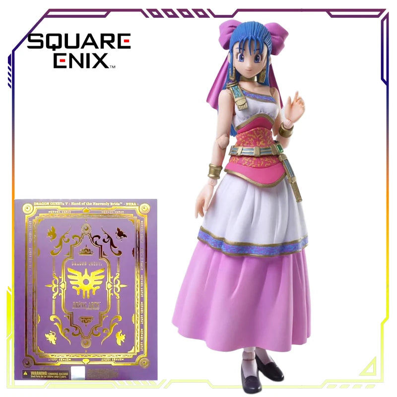 SQUAREENIX Original BRING ARTS Dragon Quest Series Anlina\Bianca\Flora\Camus\Terry Anime Action Figure Model Toys Gifts Fo Boys