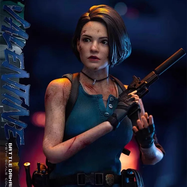 In Stock Original Swtoys Valentine Fs072/073 1/6 Jill Valentine Action Figure Model Toys 12 Inch Collection Scene Decoration Toy