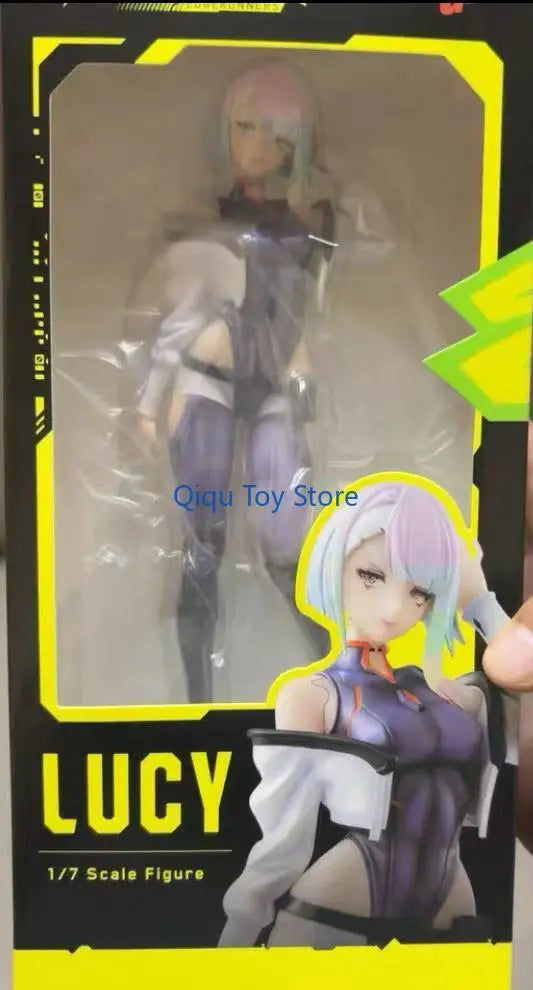 Big comic master AniMester cyberpunk edge walker Lucy hand-made, 1/7 ratio, height 24cm.