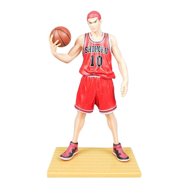 Slam Dunk Anime GK Shohoku Team Stehende Haltung Sakuragi Hanamichi Ryukawa Ahorn Mitsui Shou Handgefertigtes Modell Manga Statue Modell