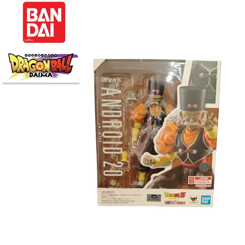 100% Genuine In Stock Original Bandai Dragon Ball S.h.figuarts Dr Gero Figurine Original Box Anime Merchandise Model Ornaments