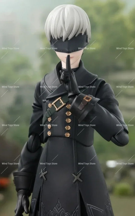 In Stock SH Figuarts SHF Nier Ver1.1a 9S Anime Action Figures Toys Models Collector S.H.Figuarts PVC Gifts
