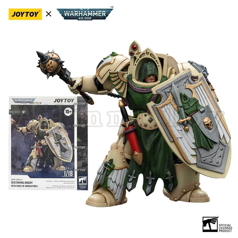 JOYTOY 1/18 Action Figure 40K Dark Angels Figures Azrael Anime Military Model