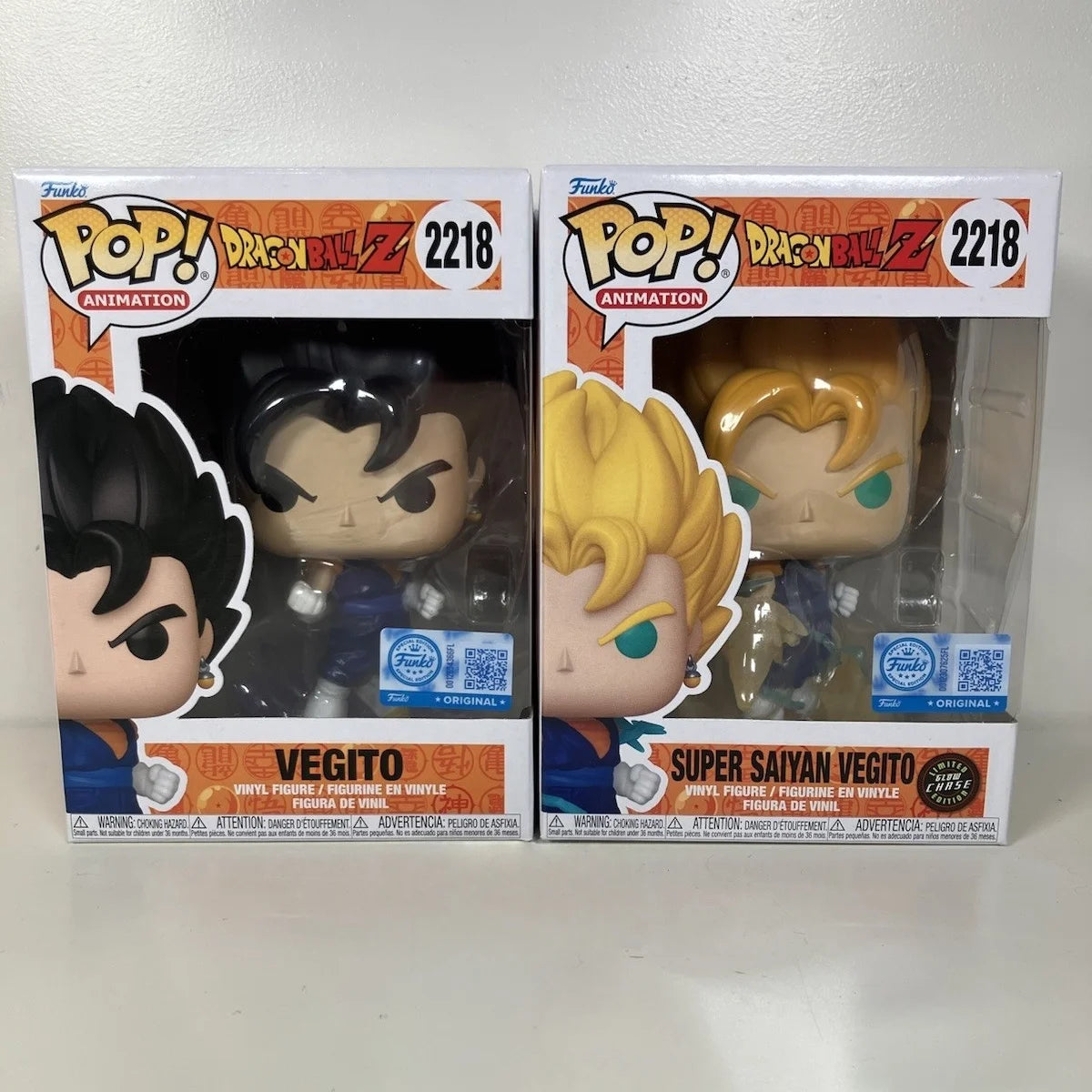 Dragon Ball Z Vegito (Powering Up) Figure Funko Pop! #2218 Official Authentic Limited Edition Figures Dragon Ball Fans Gift Toy