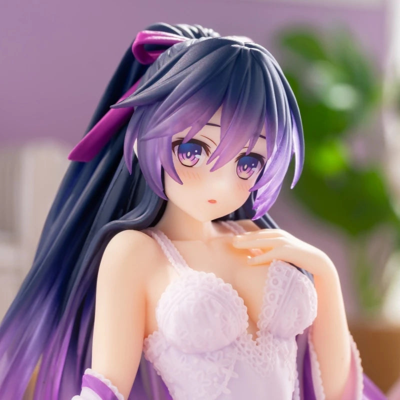 10 cm Anime DATE A LIVE Figur Yatogami Tohka Pyjamas Sitzende Pose Aciton Figur PVC Modell Spielzeug Modell Statue Sammlung Kinder Geschenk