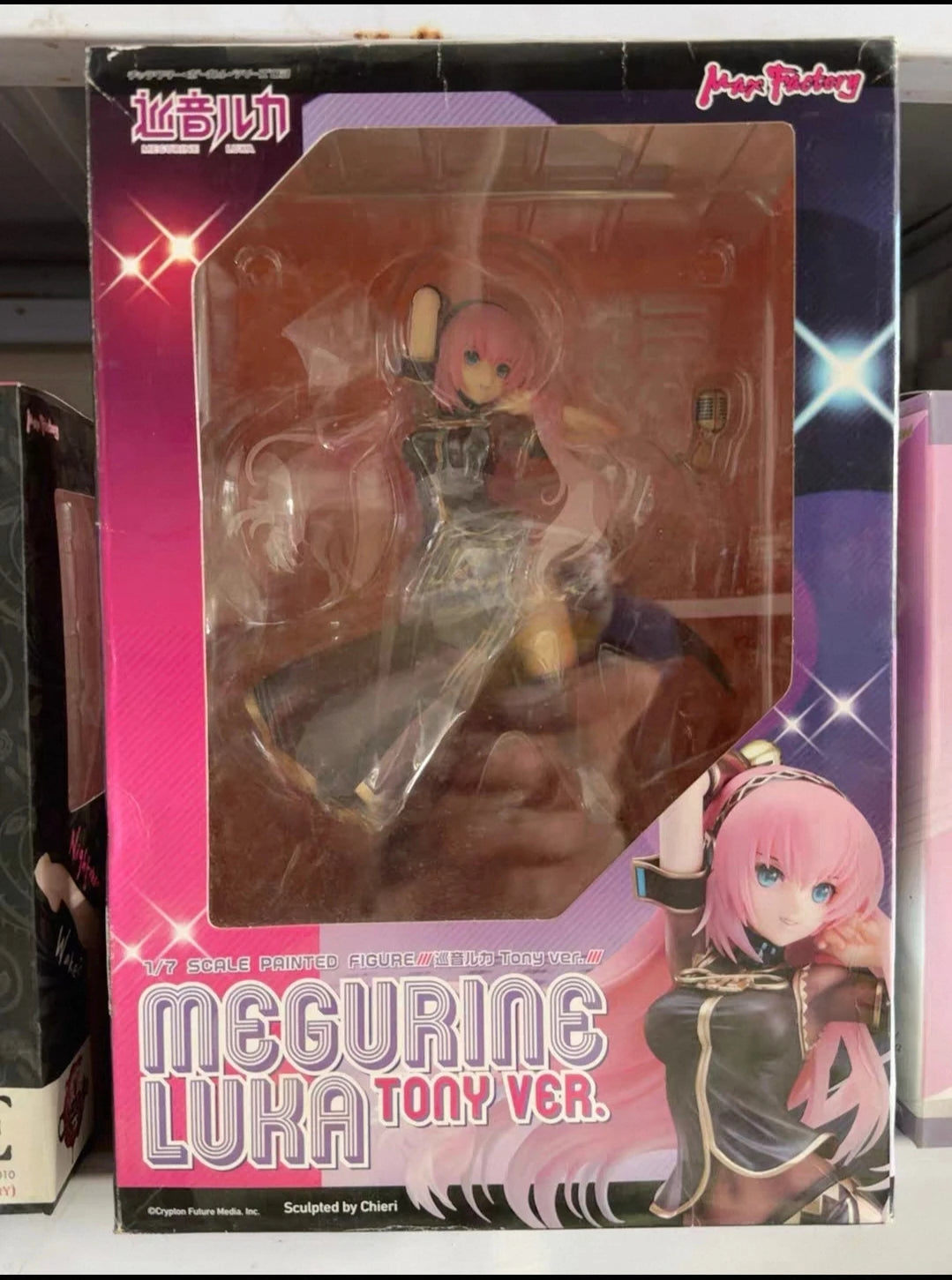 Original Max Factory Megurine Luka VOCALOID 1/7 Figure Model Toys and Surrounding Beauties Products 23cm