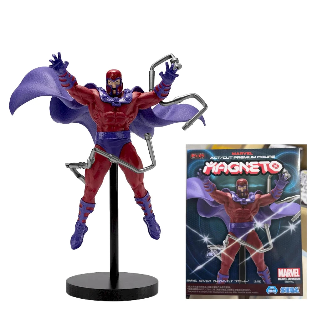 100% Original in Stock SEGA  ACT/CUT Premium Figure X-Men Magneto Garage Kit Collection Series Model Toys Model Decoration