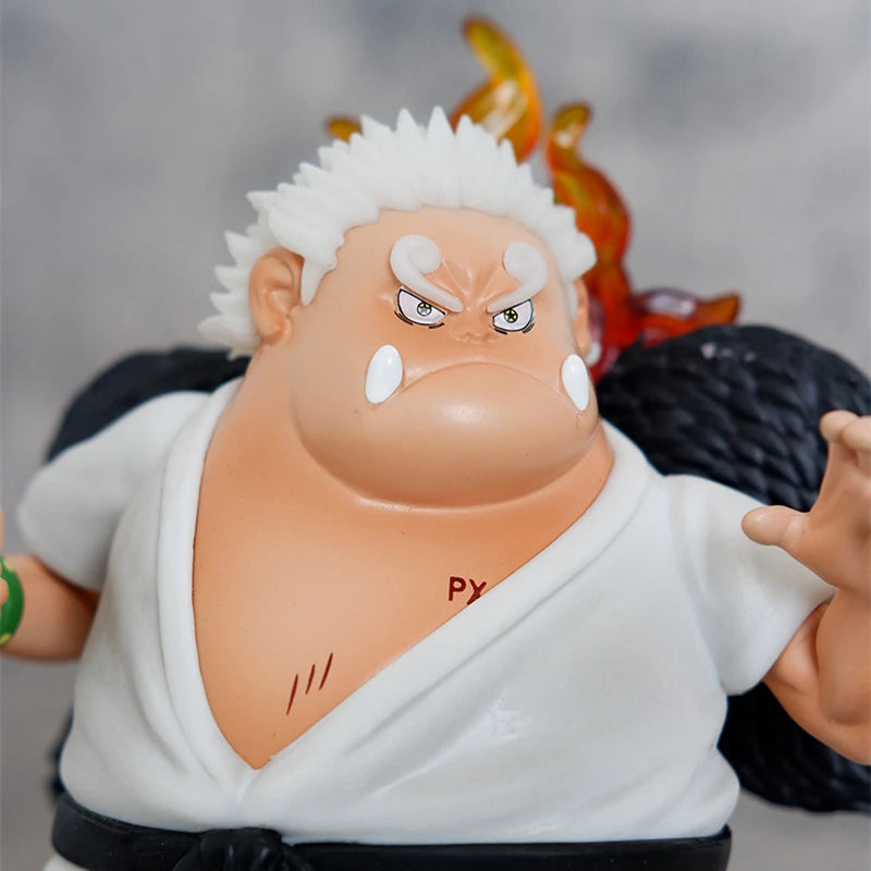 Anime One Piece Seraphim Jinbe PVC Action Figure Battle Statue Collectible Model Kids Toys Doll Gifts 15cm