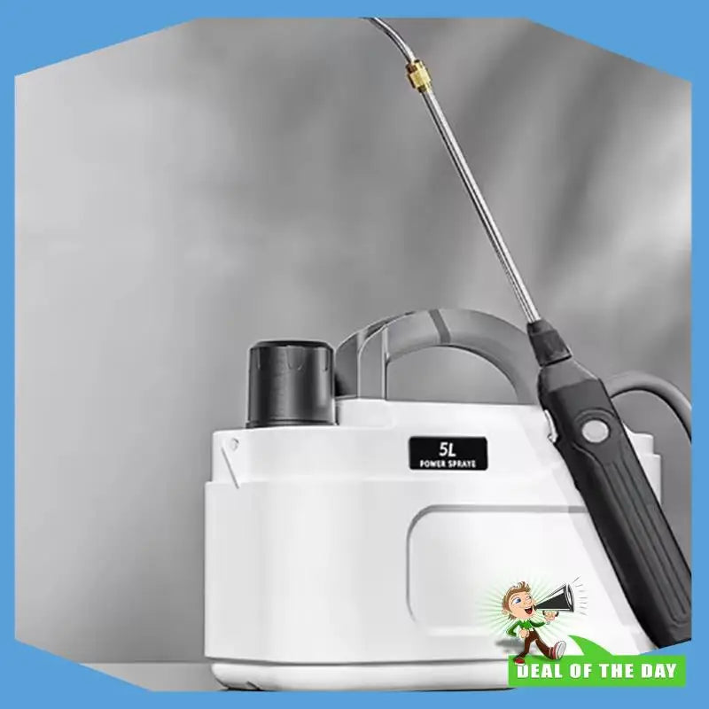24-Hour Delivery Shoulder Style Electric 5L Watering Can With Stretchable Type-C Rechargeable Automatic Garden Plant