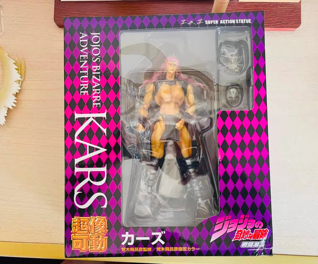 In Stock MEDICOS Kars JoJo's Bizarre Adventure Battle Tendency Super Action Statue Anime Model Trendy Toys Desktop Doll