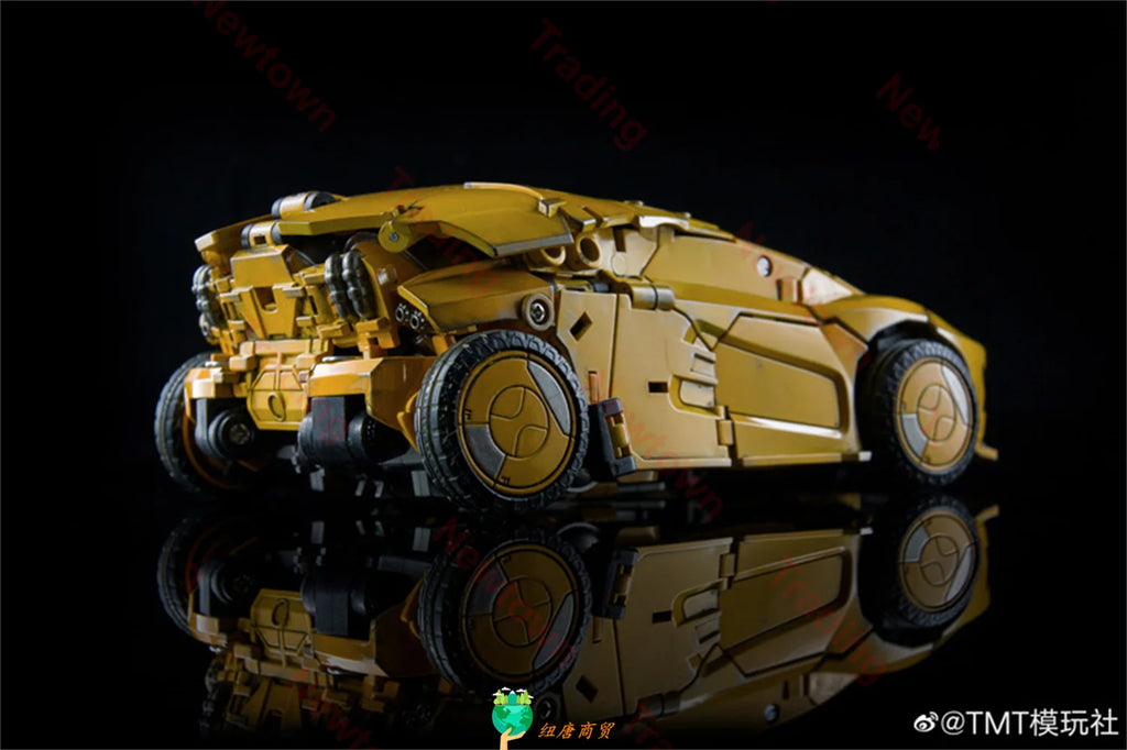 In Stock Transforming Robot Action Figure, Combat Damage Coated, 3A Scale, TMT, TMT-01, TMT01, BEE