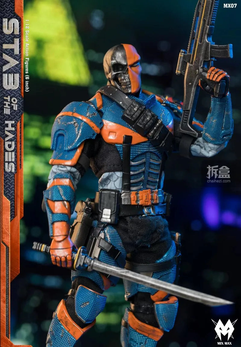 PSERTOYS MIXMAX Genuine Stae of The Hades Death Knell Handsome Superhero Villain 1/12 Scale Commoner Action Figures Model Toys